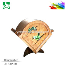 JS-URN441 cremation urn from china wooden urn manufacturer with warm praise